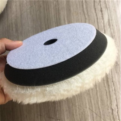 100% Lamb Wool Polishing Pad Buffing Wheel Car